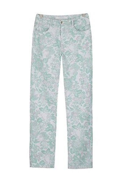 Humanoid Trousers In Sage Print