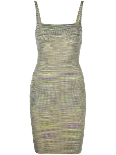 Isa Boulder Sleeveless Jersey-knit Cut-out Dress In Multi