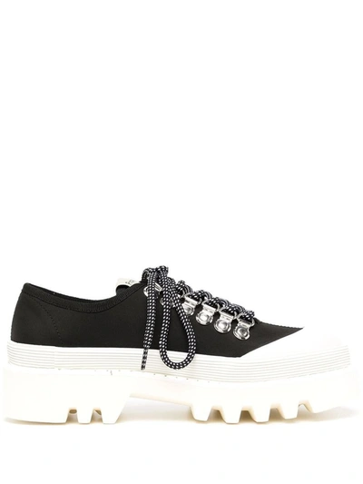 Proenza Schouler City Lug Sole Shoes In 999 Black