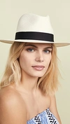 Rag & Bone Rag And Bone White Straw Panama Hat In White