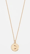 KATE SPADE LETTER PENDANT NECKLACE