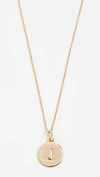 KATE SPADE LETTER PENDANT NECKLACE