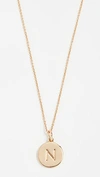 KATE SPADE Letter Pendant Necklace