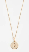 Kate Spade 'one In A Million' Initial Pendant Necklace In B