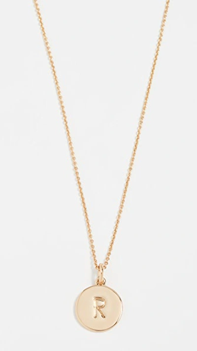 Kate Spade One In A Million Initial Pendant Necklace In Gold R