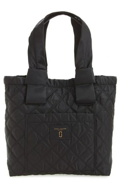 Marc Jacobs Quilted Shoulder Bag In Midnight Blue