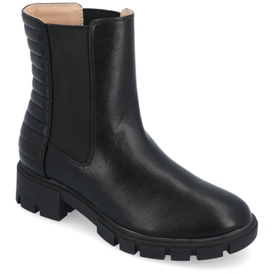 Journee Collection Collection Women's Tru Comfort Foam Tatiana Bootie In Black