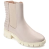 Journee Collection Collection Women's Tru Comfort Foam Tatiana Bootie In Beige