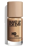MAKE UP FOR EVER HD SKIN UNDETECTABLE LONGWEAR FOUNDATION, 1.01 OZ