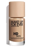 MAKE UP FOR EVER HD SKIN UNDETECTABLE LONGWEAR FOUNDATION, 1.01 OZ