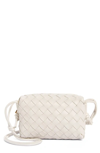 Bottega Veneta Small Loop Camera Bag In White