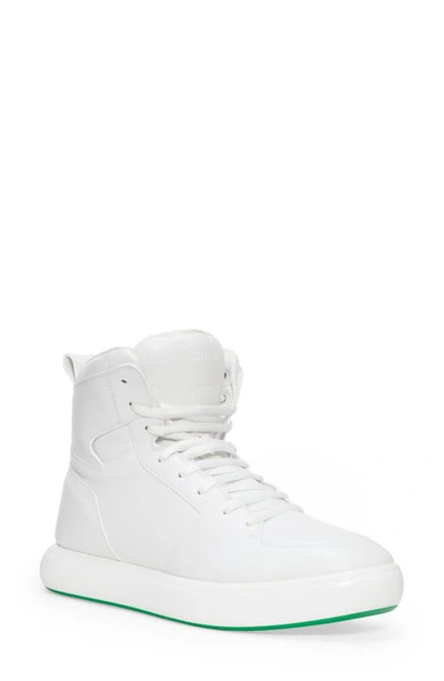 Bottega Veneta Pillow Leather Sneakers In White