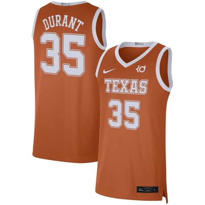 Nike Men's College Dri-fit (texas) (kevin Durant) Limited Jersey In Orange
