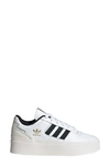 Adidas Originals Forum Bonega Platform Sneaker In White,black