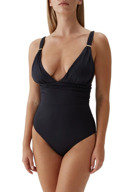 Melissa Odabash Panarea One-piece Swimsuit In Black
