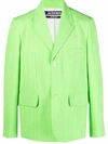 Jacquemus La Veste Bacio In Green