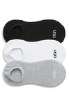 UGG STELLA 3-PACK NO-SHOW SOCKS