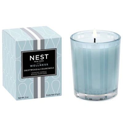 Nest Driftwood And Chamomile Candle In 2 oz (votive)