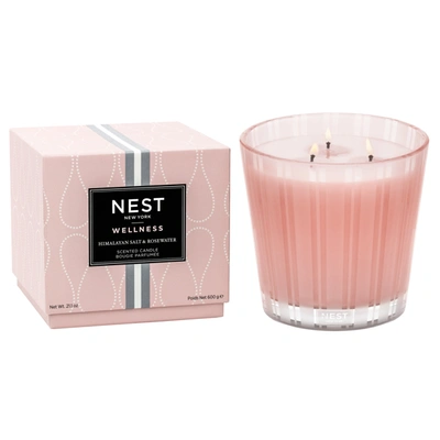 Nest Himalayan Salt And Rosewater Candle In 21.2 oz (3-wick)