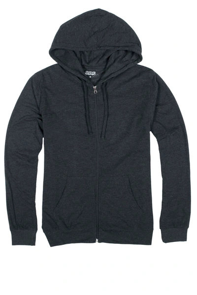 Unsimply Stitched Lounge Zip-up Hoody In Grey