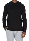 Unsimply Stitched Super Soft Drawstring Hoodie In Black