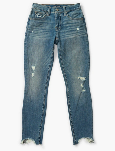 Lucky Brand Womens Mid Rise Ava Skinny In Multi
