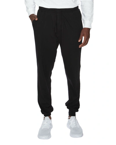 Unsimply Stitched Lounge Jogger In Black