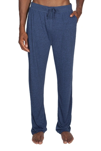 Unsimply Stitched Poly Viscose Lounge Pant In Blue