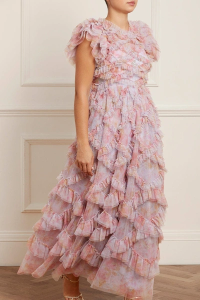 Needle Thread Rose Bluebell Genevieve Gown In Multi ModeSens