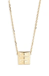 GIVENCHY 4G PENDANT NECKLACE