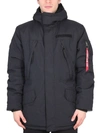 Alpha Industries Expedition Parka Jacket For Men In Black