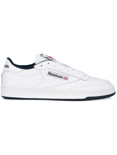 Reebok Club Workout Leather Trainers In White