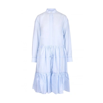 Marni Cotton Dress In Blue