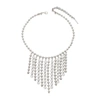 ALESSANDRA RICH ALESSANDRA RICH  CRYSTAL FRINGES NECKLACE JEWELLERY