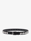 Golden Goose Trinidad Leather Belt With Studs In Black