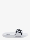Dolce & Gabbana Dolce&gabbana Logo Embossed Sport Slide In White