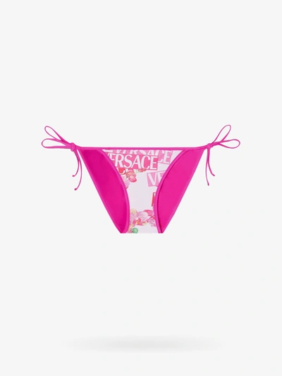 Versace Swim Slip In Pink