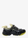 44 Label Group Panelled-design Low-top Sneakers In Black