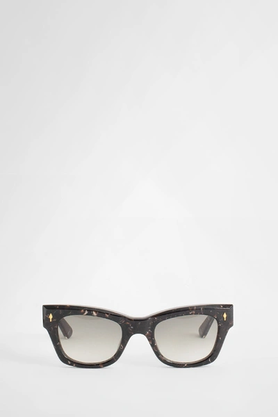 Jacques Marie Mage X Lou Doillon All These Nights Acetate Sunglasses In Black