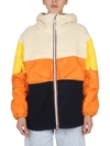 K-way Claumix Sherpa Nylon Blanket In Multicolor