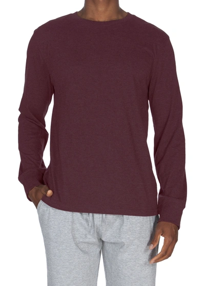 Unsimply Stitched Super Soft Long Sleeve Crew T In Multi