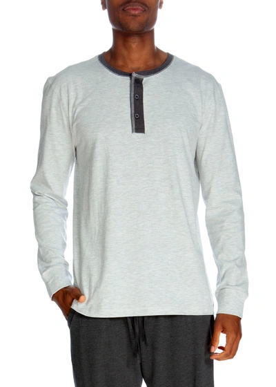 Unsimply Stitched Lounge Henley In Nocolor
