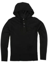 UNSIMPLY STITCHED LOUNGE HENLEY HOODY