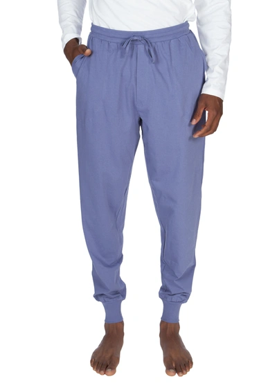 Unsimply Stitched Light Weight Lounge Pant In Denim Blue