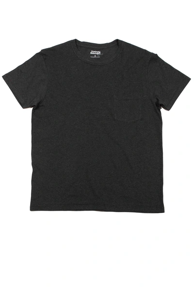 Unsimply Stitched Lounge Pocket T In Grey