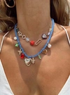 Princess Polly Villaz Necklace In Multi