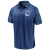 Fanatics Branded Blue Vancouver Canucks Authentic Pro Rinkside Polo In Blue
