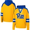 COLOSSEUM COLOSSEUM GOLD PITT PANTHERS LACE-UP 4.0 PULLOVER HOODIE