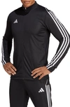 Adidas Originals Tiro 23 Recycled Polyester League Soccer Jacket In Black/white