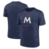 Nike Navy Minnesota Twins 2023 Logo Velocity Performance T-shirt In Navy
